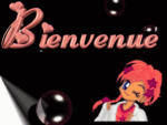 Gif animé bienvenue fille